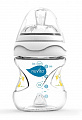 Бутылочка для кормления Nuvita Mimic 150 мл 0м+ Антиколиковая, белая NV6010White