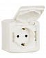 Forix Legrand розетка 2К + З нім.стандарт 16 A -250 V ~ білий - фото 1