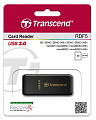Кардридер Transcend USB 3.0 microSD/SD Black