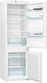 Вбуд. холодильник з мороз. камерою Gorenje NRKI4182E1, 177х55х54см, 2 двері, 180( 68)л, А+, NF+ , Зона св-ті, Внутр. Диспл, Біли