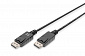 Кабель ASSMANN DisplayPort (AM/AM) 5m, black - фото 1