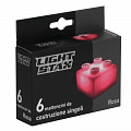 Цеглинки 2х2 LIGHT STAX Junior з LED підсвіткою Expansion Рожеві M04008