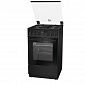 Плита Gorenje K5341BF/комби./50х60/дух-70л/ гриль/ газконтр/электроподж/программатор/матовая черная - фото 2