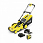 Газонокосилка Karcher LMO 36-40 Battery Set, 36В, , 5Ач (до 550м2), 40см, 20-70см, мульч-е - фото 1