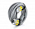 Кабель Merlion (YT-VGA(M)/(M)3+6GR-30m/16192) VGA-VGA, 30м, Gray-Yellow, пакет