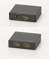 Видеосплиттер DIGITUS HDMI (INx1 - OUTx2), 4K, black