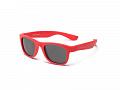 Дитячі сонцезахисні окуляри Koolsun червоні серії Wave розмір 3-10 років KS-WARE003