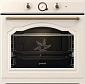 Духовка Gorenje BOS67372CLI/ 77 л/ A+/аналоговый дисплей/таймер/ гриль/ приготовление без жира/ шампань - фото 1