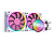 Система водяного охлаждения ID-Cooling Pinkflow 240 Diamond, Intel: 2066/2011/1700/1200/1151/1150/1155/1156, AMD: AM4, 274x120x27 мм, 4-pin