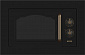 Встраиваемая м/печь Gorenje  BM235CLB/23 л/800 Вт. /гриль-1100 Вт./механич. упр-ние/черная - фото 1