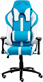 Крісло офісне Special4You ExtremeRace Light Blue/White (E6064)