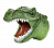Игрушка-перчатка Same Toy Тиранозавр, зеленый X371Ut