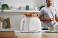 Тостер Russell Hobbs 26060-56 Honeycomb White, 850 Вт, 2 слота, 6 настр. степени поджарки, белый - фото 5