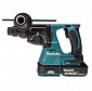 Перфоратор Makita DHR242RFJ, акум, 18В, 3Ah 2шт., SDS-Plus, 2.4 Дж, 3.3кг - фото 1