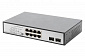 Коммутатор DIGITUS 8-port Gigabit PoE+ 2 SFP Uplinks 180W Unmanaged - фото 1