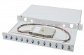 Оптическая панель DIGITUS 19' 1U, 12xLC duplex, incl, Splice Cass, OS2 Color Pigtails, Adapter