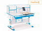 Детский стол Evo-kids (стол+ящик+надстройка) Evo-50 BL - фото 1