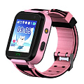 Детские телефон-часы с GPS трекером GOGPS К07 Розовые