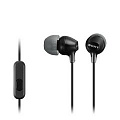 Навушники SONY MDR-EX15AP Mic Black