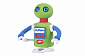 Маса для ліплення Paulinda Super Dough Robot заводний механізм (крокує), зелений PL-081178-5 - фото 2
