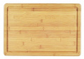 Дошка кухонна Ardesto Midori з жолобом, 35.5*25*1.5 см, бамбук