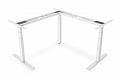 Рама стола DIGITUS Electric Height Adjustable, 60-125cm, 3-leg 90°, white