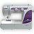 Швейная машина Lеader Agat, электромех., 70 Вт, 22 швейные операции, LED, белый/фиолетовый