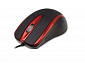 Мишка Aneex E-M831 Black/Red USB - фото 1