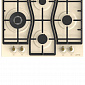 Варочная поверхность Gorenje GW6D42CLI/ электроподжиг/ газконтроль/чугун. решетка/конфорка Wok/слоновая кость - фото 6