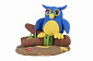 Маса для ліплення Paulinda Super Dough Happy land 75г Сова PL-081165-1 - фото 2