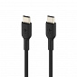 Кабель Belkin USB-С - USB-С, PVC, 1m, black - фото 2