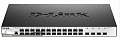 Коммутатор D-Link DGS-1210-28XS/ME 24xSFP(100M/1G),4x10G SFP+