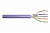 Кабель DIGITUS CAT 6 U-UTP, 100m, AWG 23/1, LSZH-1, фіолетовий