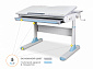 Детский стол Mealux Edmonton Multicolor BL Lite (арт. BD-610 W/MC + BL Lite) - фото 1