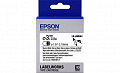 Картридж с лентой Epson LK4WBA3 принтеров LW-300/400/400VP/700 Blk/Wht d3mm/2,5 m