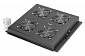 Панель вентиляторов DIGITUS 19" Roof, 4 fans, thermostat, RAL 9005 - фото 1