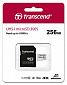 Карта памяти Transcend  256GB microSDXC C10 UHS-I R95/W45MB/s + SD адаптер - фото 1