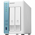 Система хранения данных QNAP TS-231P3-4G с 2 отсеками для дисков, 4GB RAM, настольное исполнение
