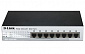 Комутатор D-Link DES-1210-08P 8ports 10/100 PoE - фото 1