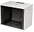 Шкаф ZPAS 19" 10U 600x500, съемные бок.стенки, стекл.дверь, 20kg max, серый