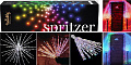 Smart LED Гірлянда Twinkly Spritzer RGB 200, Gen II, IP44, діаметр 60см, кабель білий
