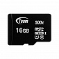 MicroSDHC  16GB UHS-I Class 10 Team Black (TUSDH16GCL10U02) - фото 1