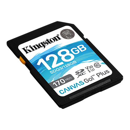 Карта памяти Kingston 128GB SDXC C10 UHS-I U3 R170/W90MB/s - фото 2