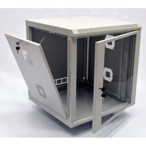 Шафа серверна CMS 18U 600 х 600 х 907 UA-MGSWA186G для мережевого обладнання - фото 2