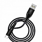 Кабель SkyDolphin S49V LED Aluminium Alloy USB - microUSB 1м, Black (USB-000571) - фото 1