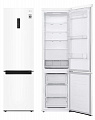 Холодильник с нижн. мороз. камерою LG GA-B509LQYL, 203х68х60см, 2 дв., Холод.відд. - 277л, Мороз. відд. - 88л, A++, NF, Інв., Зовнішн. диспл., Білий