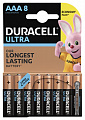 Батарейка Duracell Ultra Power AAA/LR03 BL 8шт