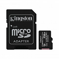 MicroSDXC 256GB UHS-I/U3 Class 10 Kingston Canvas Select Plus R100/W85MB/s + SD-адаптер (SDCS2/256GB)