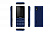 Мобільний телефон TECNO T372 Triple SIM Deep Blue