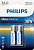 Батарейка Philips Ultra Alkaline AA BLI 2